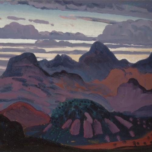 Y Moelwynion o Lan Ffestiniog (The Moelwyns from Llan Ffestiniog) - J.D. Innes